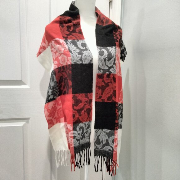 Cashmink Winter Scarf from German company, V. Fraas, NWOT - Picture 8 of 10